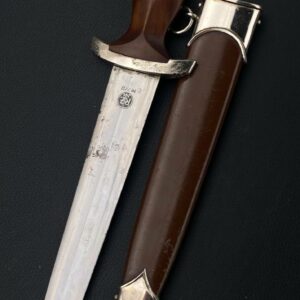 SA Service Dagger (RZM type) [Waffenfabrik Max Weyersberg] Stamp - M7/12  