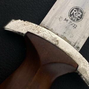 SA Service Dagger (RZM type) [Waffenfabrik Max Weyersberg] Stamp - M7/12  