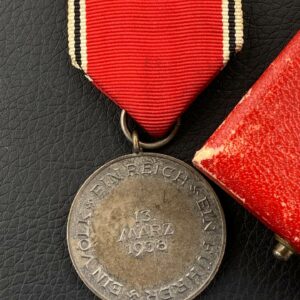 Anschluss Medal  Original case 