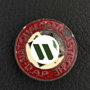 NSDAP Party Badge [Wilhelm Deumer] RZM code: М 1/120 Buttonhole attachment
