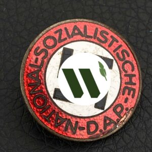 NSDAP Party Badge [E. L. Müller] RZM code: М 1/27 Pin fastening