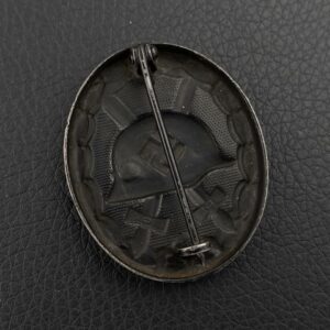 Wound Badge 1939 (second type) in black [Steinhauer & Luck] Counter-relief Steel