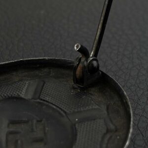 Wound Badge 1939 (second type) in black [Steinhauer & Luck] Counter-relief Steel