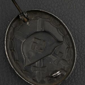 Wound Badge 1939 (second type) in black [Steinhauer & Luck] Counter-relief Steel