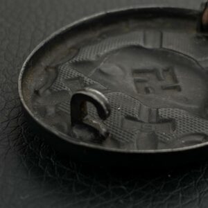 Wound Badge 1939 (second type) in black [Steinhauer & Luck] Counter-relief Steel