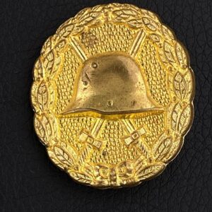 Wound Badge 1918 in gold Counter-relief