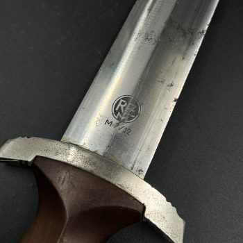 SA Service Dagger (RZM type) [Waffenfabrik Max Weyersberg] Stamp - M7/12  