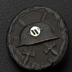 Wound Badge 1939 (second type) in black Counter-relief