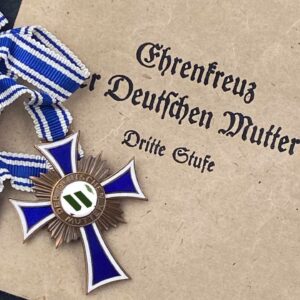 Cross of Honour of the German Mother in bronze [Karl Hensler] Original packaging