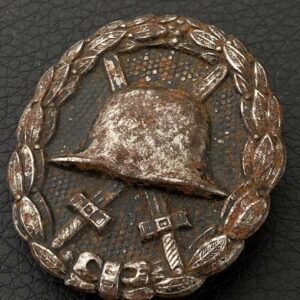 Wound Badge 1918 in black Counter-relief