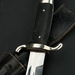 Parade dagger of the fire brigade, 1933 model standard blade [E. & F. Horster] Brand mark  