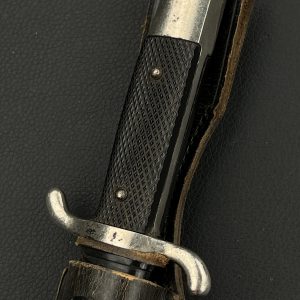 Parade dagger of the fire brigade, 1933 model standard blade [E. & F. Horster] Brand mark  