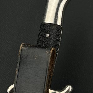 Parade dagger of the fire brigade, 1933 model standard blade [E. & F. Horster] Brand mark  