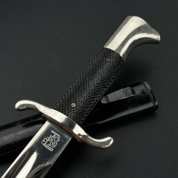 Parade dagger of the fire brigade, 1933 model standard blade [Carl Eickhorn] Brand mark  