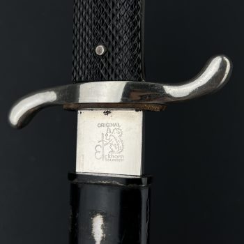 Parade dagger of the fire brigade, 1933 model standard blade [Carl Eickhorn] Brand mark  