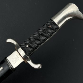 Parade dagger of the fire brigade, 1933 model standard blade [Carl Eickhorn] Brand mark  