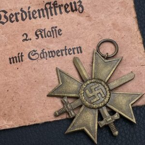War Merit Cross 2nd Class with swords Original packaging