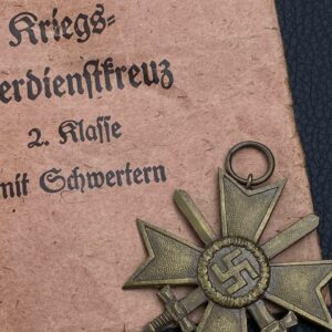 War Merit Cross 2nd Class with swords Original packaging