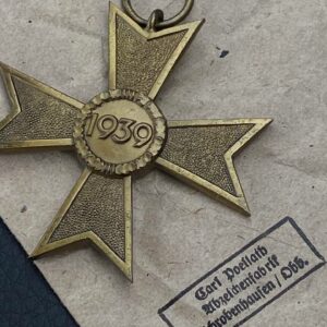 War Merit Cross 2nd Class without swords Original packaging