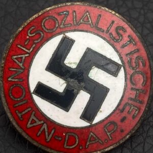 NSDAP Party Badge [Herman Schanzun] RZM code: М 1/7 Pin fastening