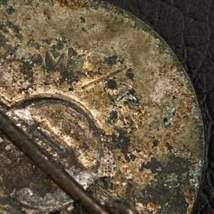 NSDAP Party Badge [Herman Schanzun] RZM code: М 1/7 Pin fastening