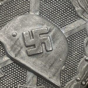 Wound Badge 1939 (second type) in silver [Klein & Quenzer A.G.] Solid