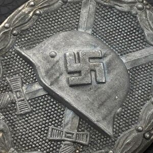 Wound Badge 1939 (second type) in silver [Klein & Quenzer A.G.] Solid