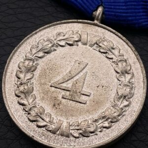 4-Year Long Service Award with an imperial eagle clasp for the Army and Navy   