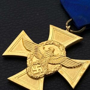 25-Year Long Service Award in the police   