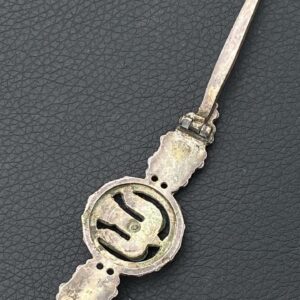 Bomber Badge in silver   Original case