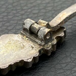 Bomber Badge in silver   Original case