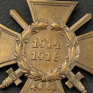 Honour Cross of the World War 1914–1918 with swords [Paul Meybauer] Stamp - 32 R.V.PFORZHEIM 