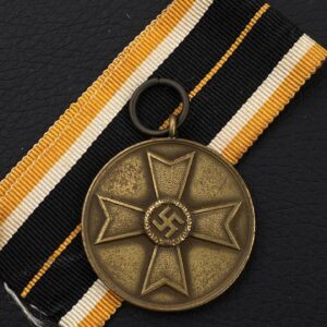 War Merit Cross Medal. Early type of order ribbon