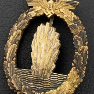 Minesweeper War Badge [F. W. Assmann & Söhne] Buntmetall