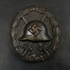 Wound Badge 1939 (first type, Condor Legion) in black Counter-relief