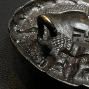 Wound Badge 1939 (first type, Condor Legion) in black Counter-relief