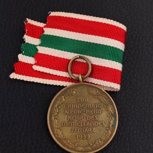 Memel Medal [Eduard Hanisch-Concee]   