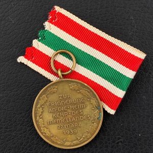 Memel Medal [Eduard Hanisch-Concee]   