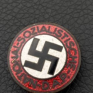 NSDAP Party Badge [Frank & Reif] RZM code: М 1/102 Buttonhole attachment