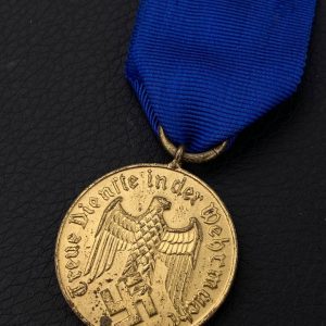 12-Year Long Service Award with an imperial eagle clasp for the Army and Navy   