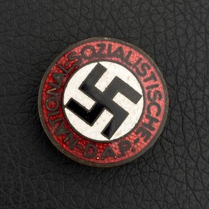 NSDAP Party Badge [Frank & Reif] RZM code: М 1/102 Buttonhole attachment