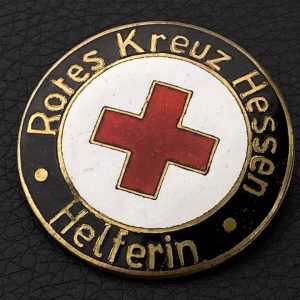 Brooch The Red Cross Territorial Association  Hesse Sample from 1914–1934   