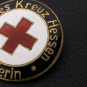 Brooch The Red Cross Territorial Association  Hesse Sample from 1914–1934   