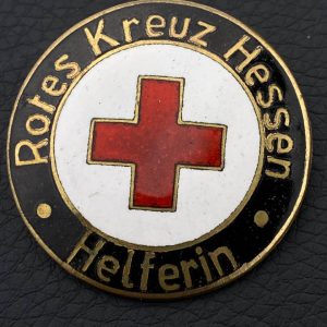 Brooch The Red Cross Territorial Association  Hesse Sample from 1914–1934   