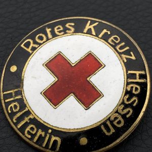 Brooch The Red Cross Territorial Association  Hesse Sample from 1914–1934   