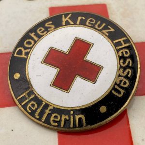 Brooch The Red Cross Territorial Association  Hesse Sample from 1914–1934   