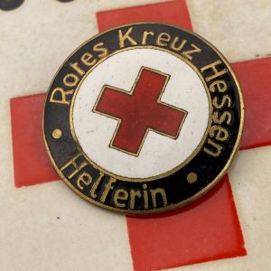 Brooch The Red Cross Territorial Association  Hesse Sample from 1914–1934   