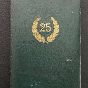 25-Year Long Service Award in the police   Original case