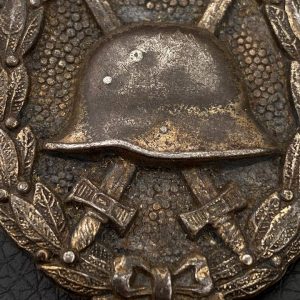 Wound Badge 1918 in silver Counter-relief