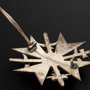 Spanish Cross with Swords in silver [Steinhauer & Luck] Stamp - 